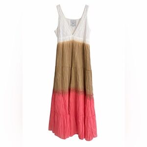 AREA Stars Sleeveless Ombre Tiered Maxi Dress – Size Small